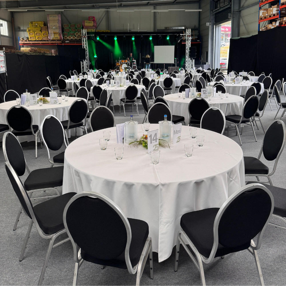 Tischdecke Banketttisch rund – Ansicht 2