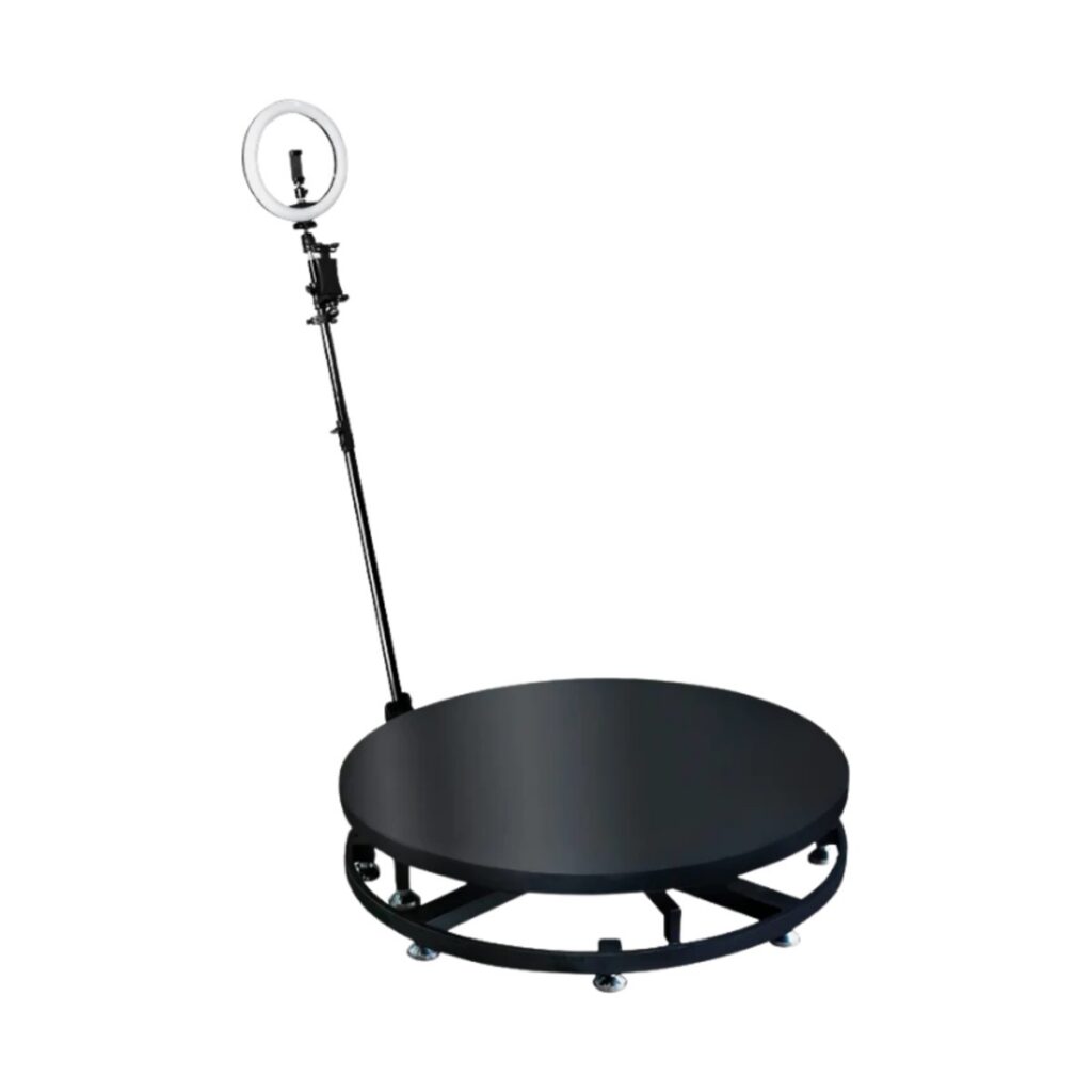 360-Grad-Booth Fotobox mieten für Events