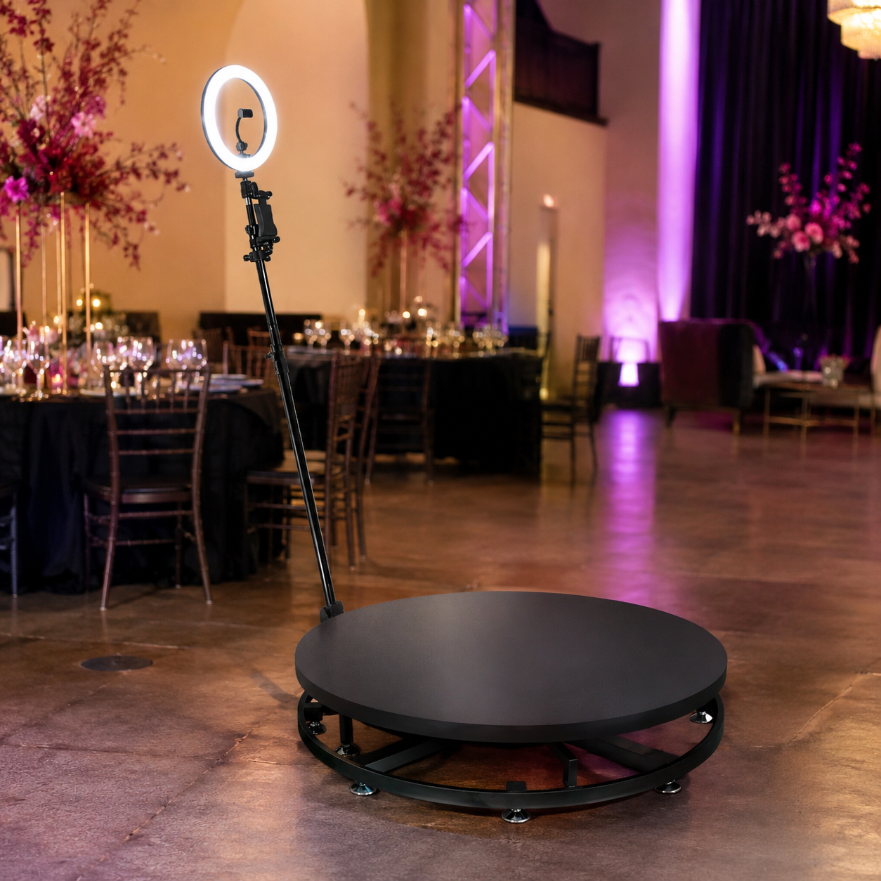 360-Grad-Booth Fotobox – Ansicht 3