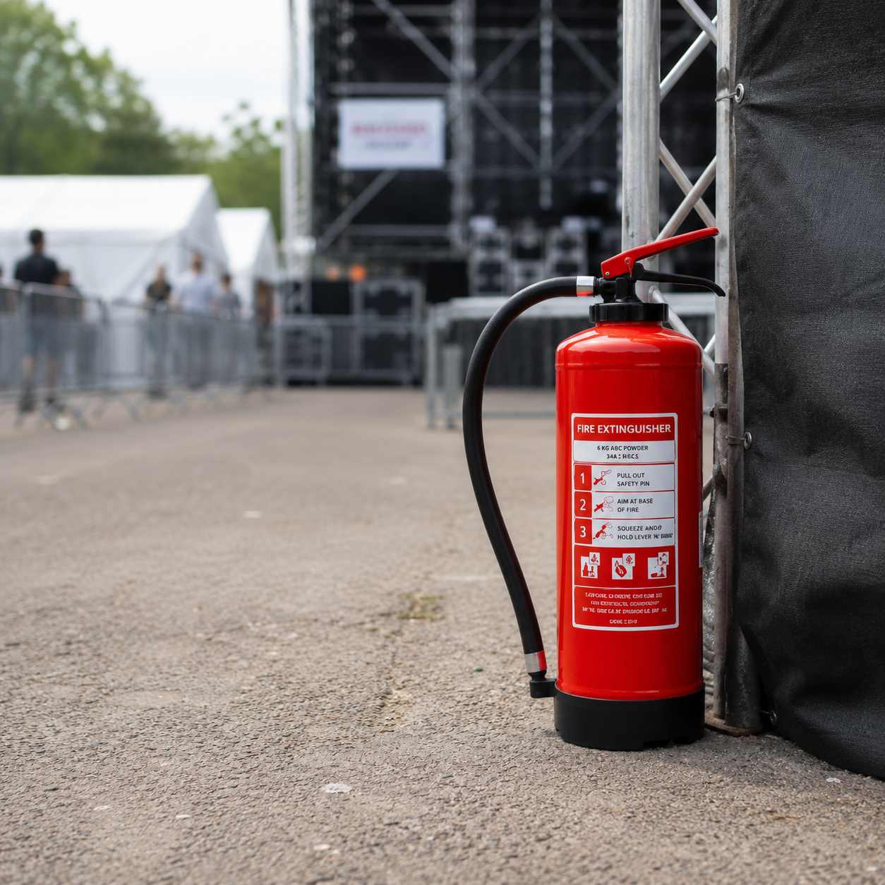 Feuerlöscher – Ansicht 2