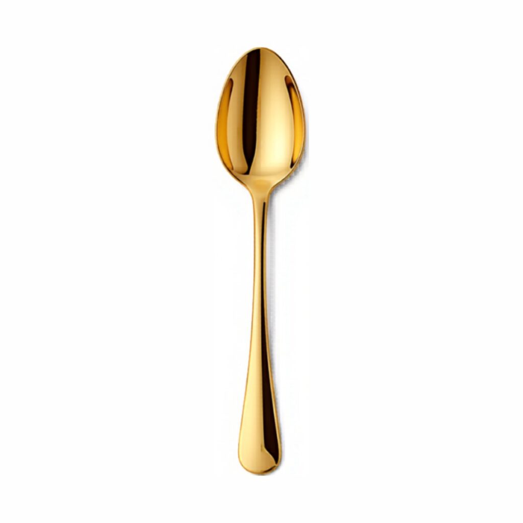 Dessertlöffel Gold mieten für Events