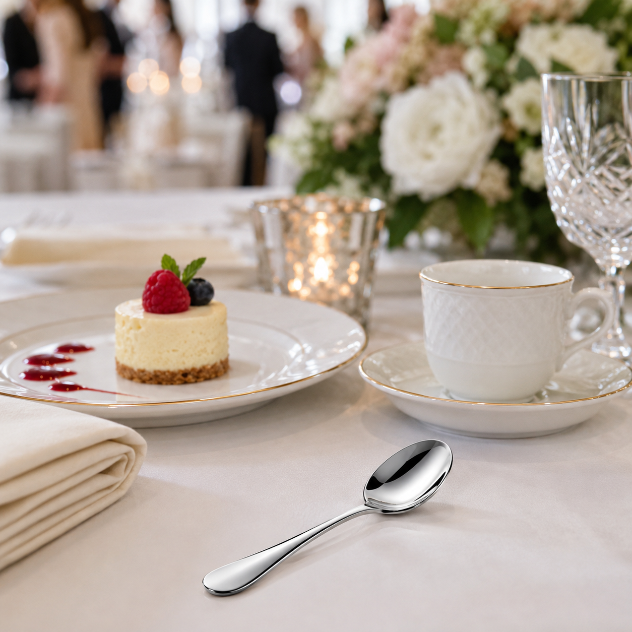 Dessertlöffel Silber – Ansicht 2
