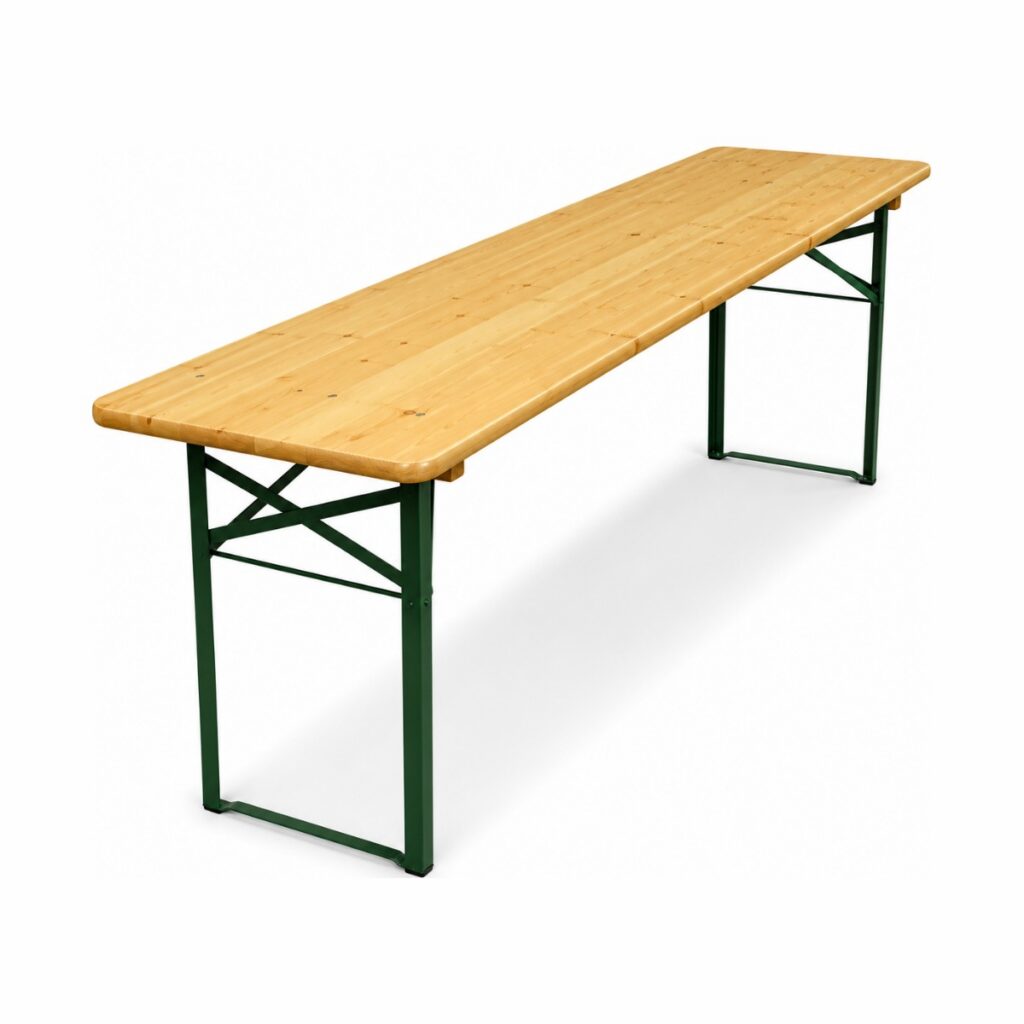 Festzelttisch 50 cm Natur mieten für Events
