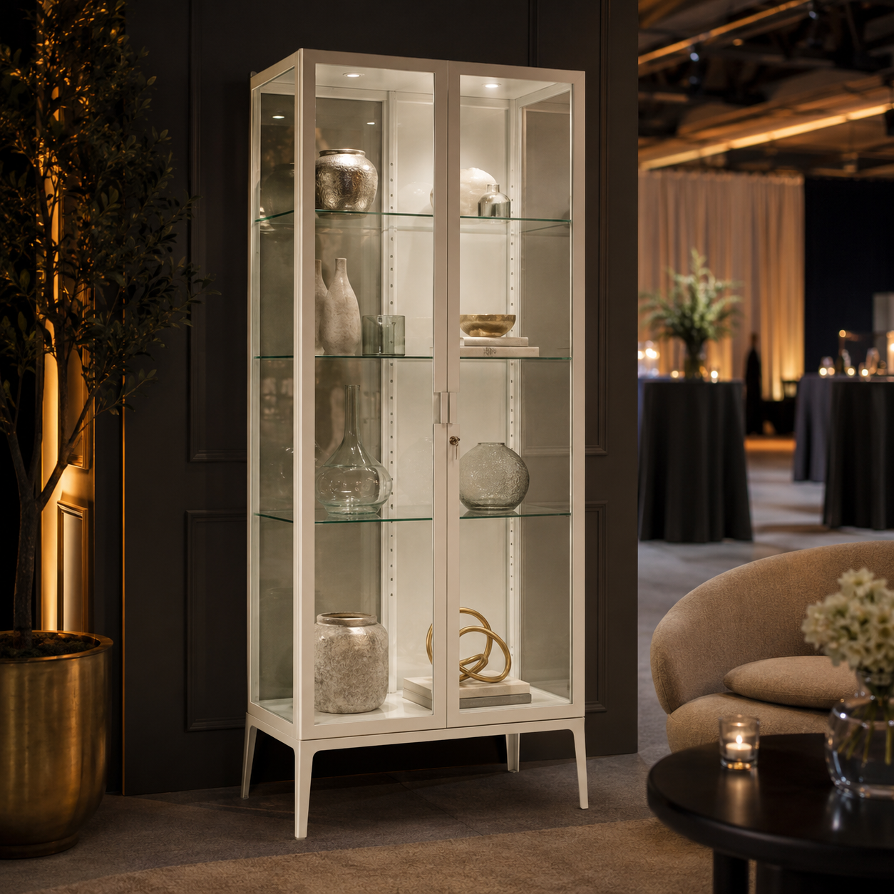 Glasvitrine – Ansicht 2