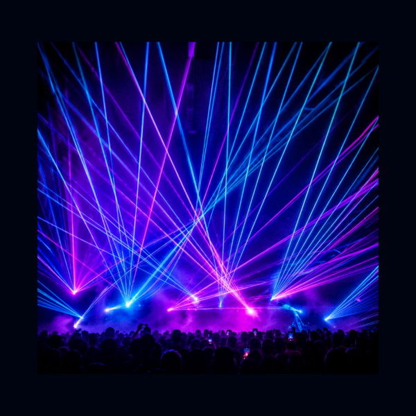 Lasershow mieten für Events