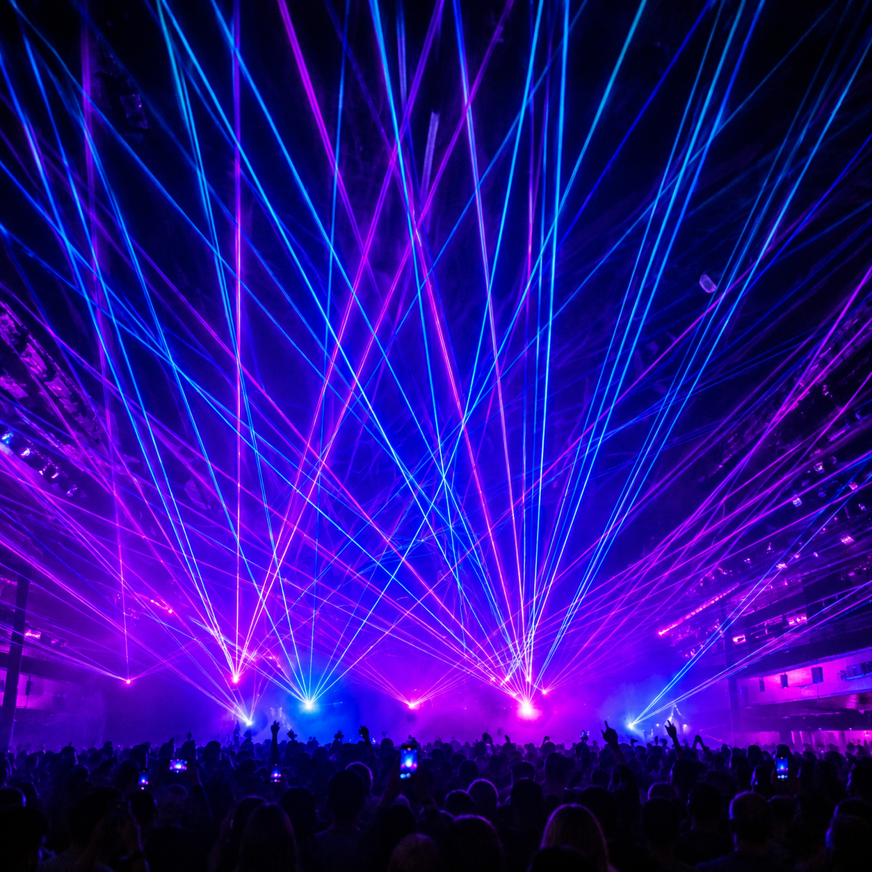 Lasershow – Ansicht 2