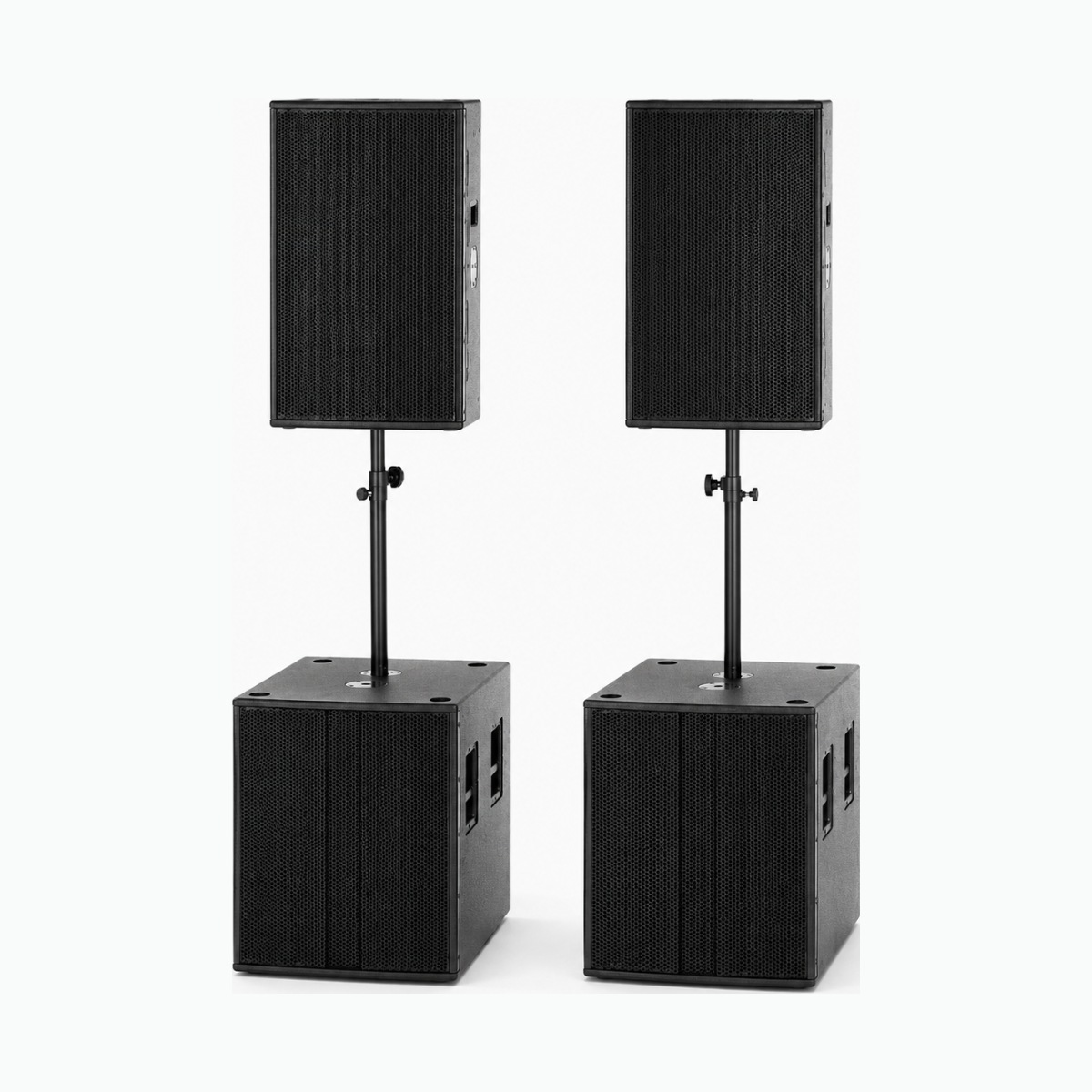 Musikanlage 2 Lautsprecher mieten für Events