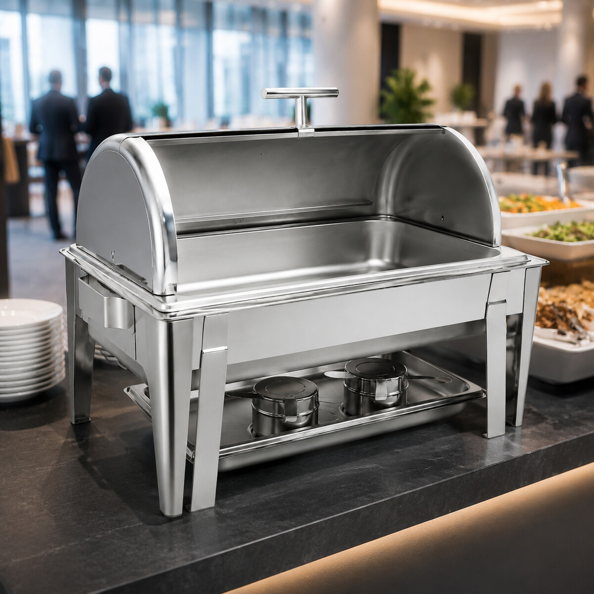 Chafing Dish GN 1/1 im Einsatz auf einer Veranstaltung