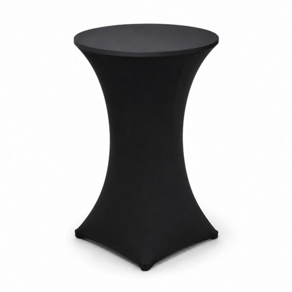 Stehtisch-Husse Stretch schwarz