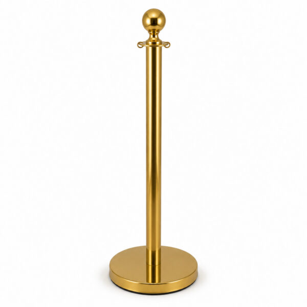 Absperrständer Gold